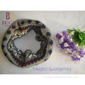 Polyester Knitted Neck Warmers For Winter , Crochet Neck Warmer